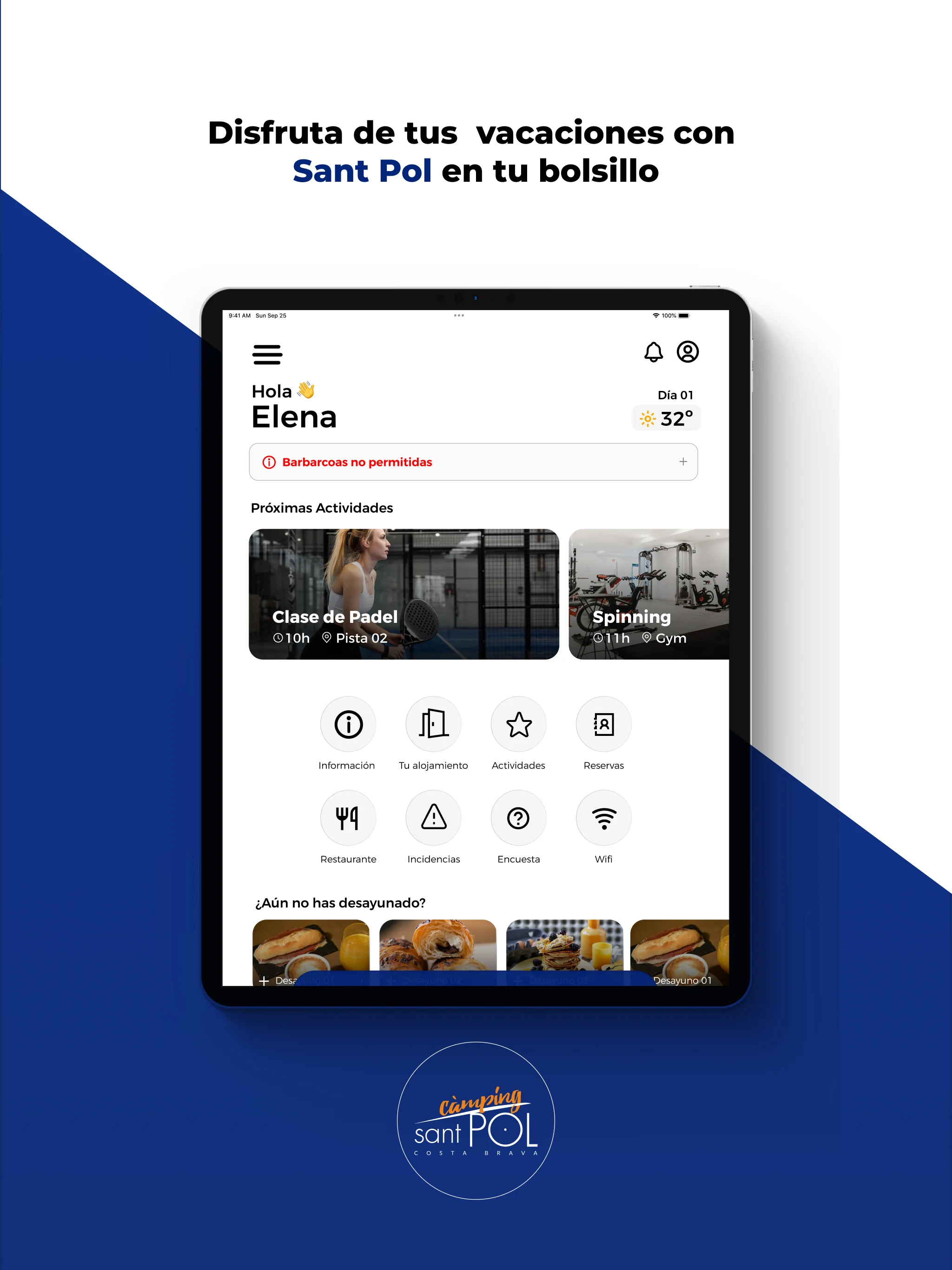 Camping Sant Pol screenshot
